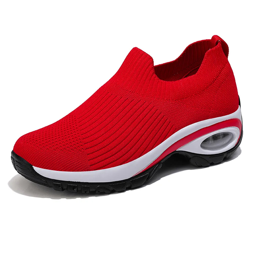 HexoComfy™ Women's Orthopedic Slip-On Shoes with Stretch Knit Collar 9