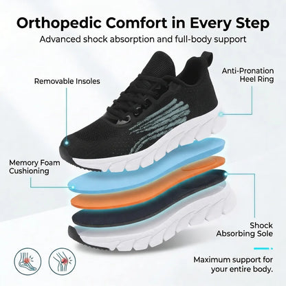 HexoComfy™ Women's Orthopedic Knit Sneakers 8