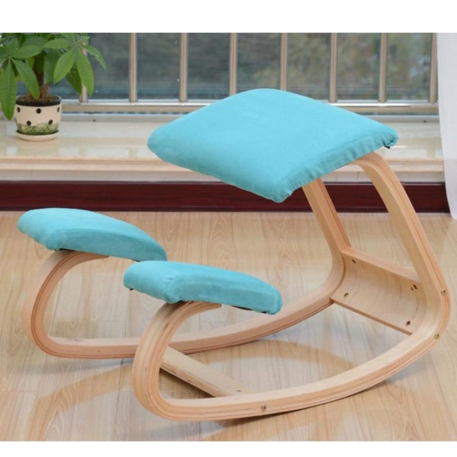 PostureEase™ Ergonomic Kneeling Chair for Ultimate Back Support 8