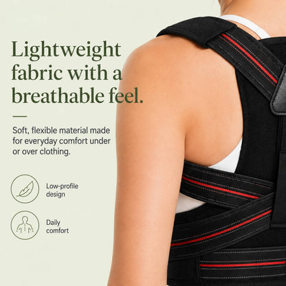 PostureGuard™ Adjustable Posture Corrector for Back Support and Alignment 7