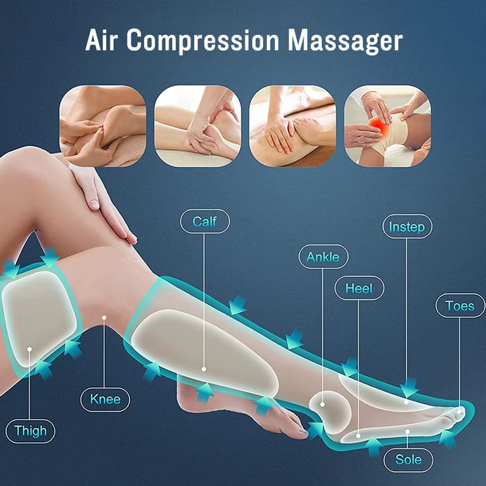 HexoLeg™ – Full-Leg Air Compression Massage Relief