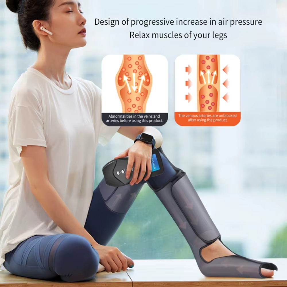 HexoLeg™ – Full-Leg Air Compression Massage Relief