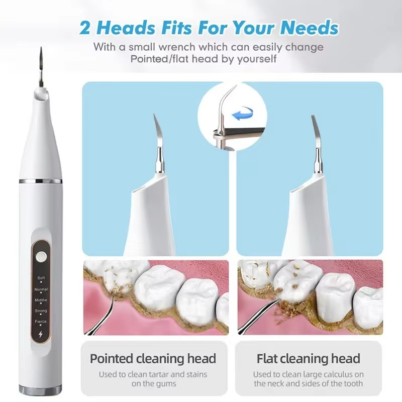 HexoSmile™ Ultrasonic Dental Cleaner for Tartar Removal &amp; Teeth Whitening