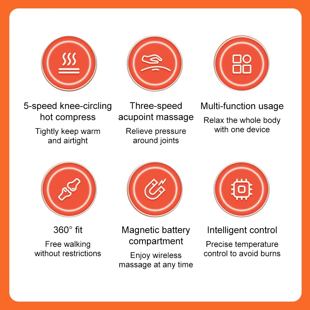 HexoRelief™ Electric Heating Knee Wrap for Joint Pain & Cold Leg Therapy