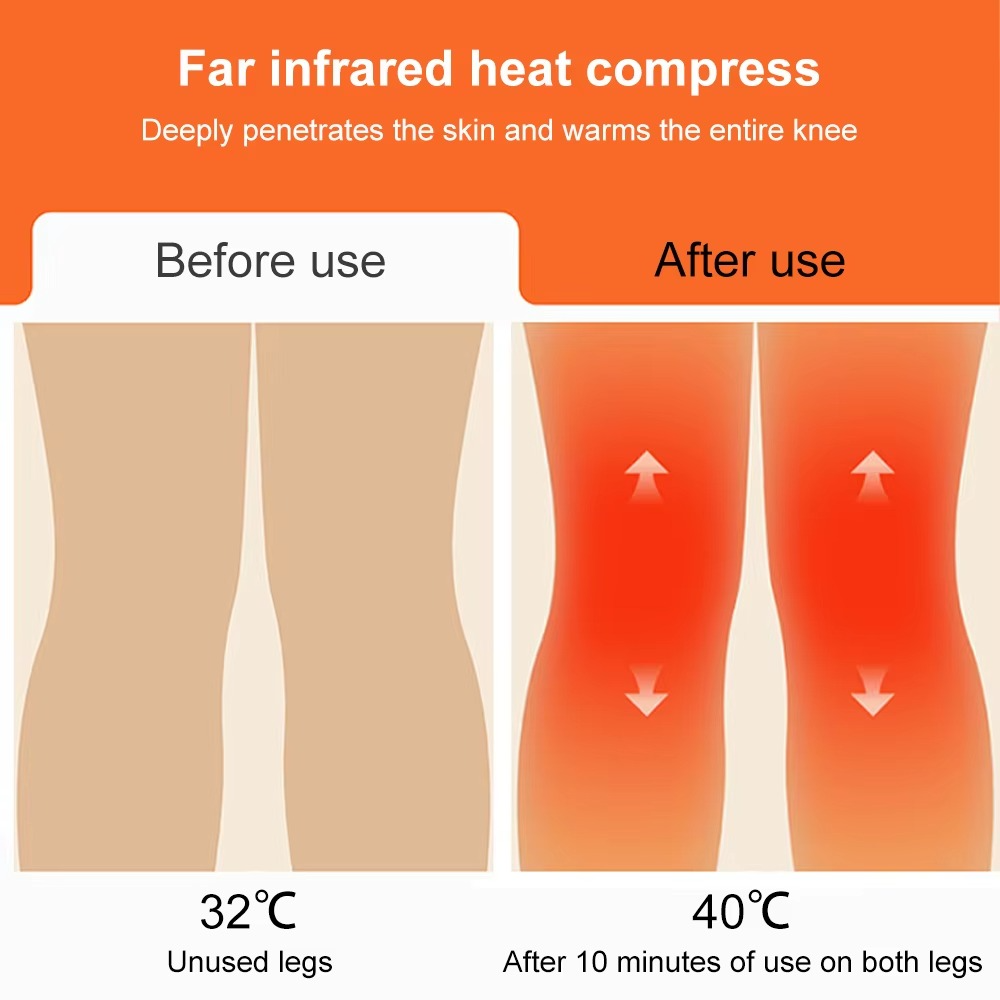 HexoRelief™ Electric Heating Knee Wrap for Joint Pain & Cold Leg Therapy