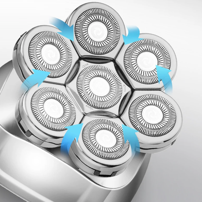 HexoShave™ Men's Electric Waterproof Head Shaver