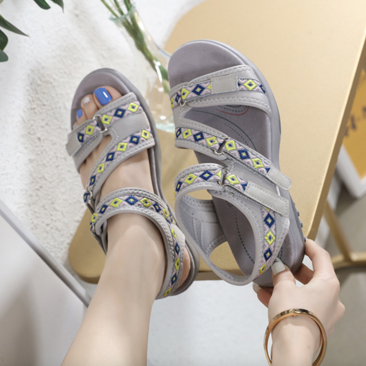 HexoComfy™ Orthopedic Arch Support Sandals