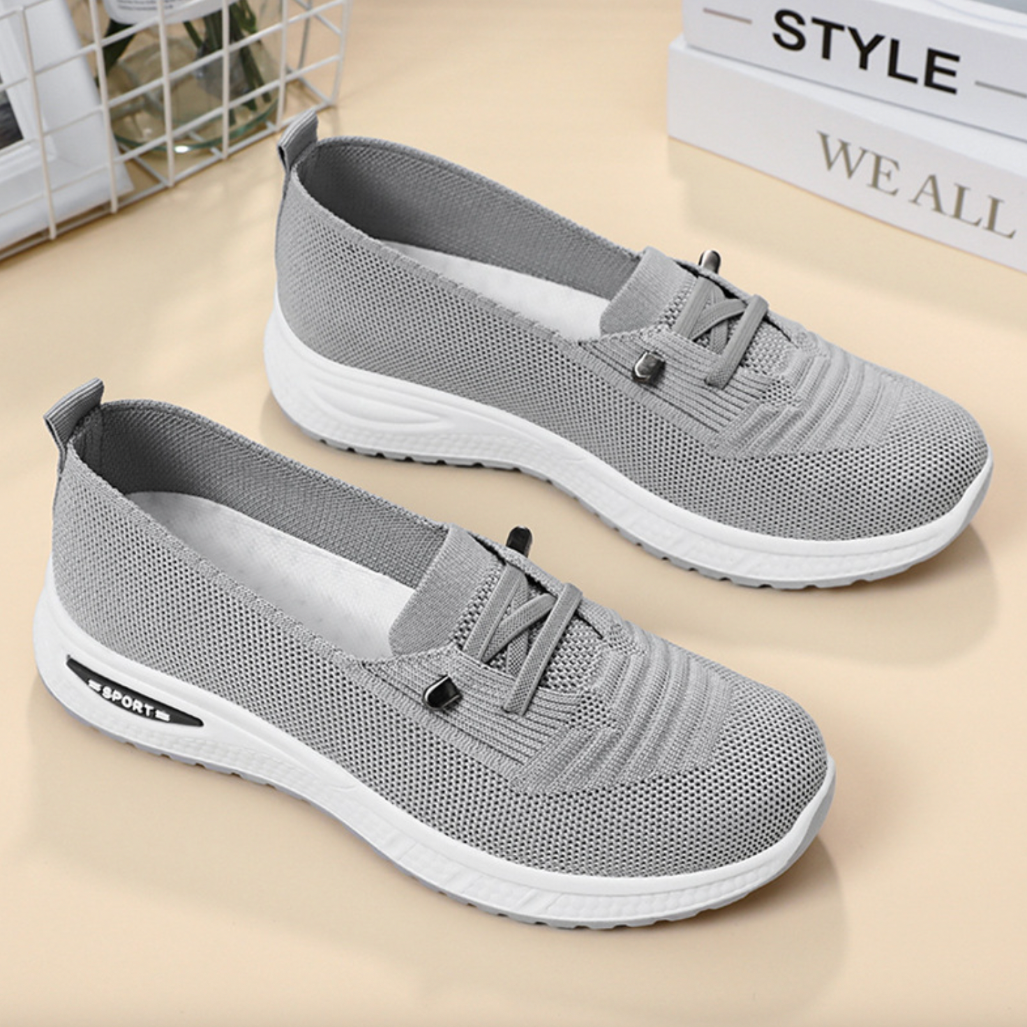 HexoComfy™ Orthopedic Mesh Women&#39;s Slip-Ons