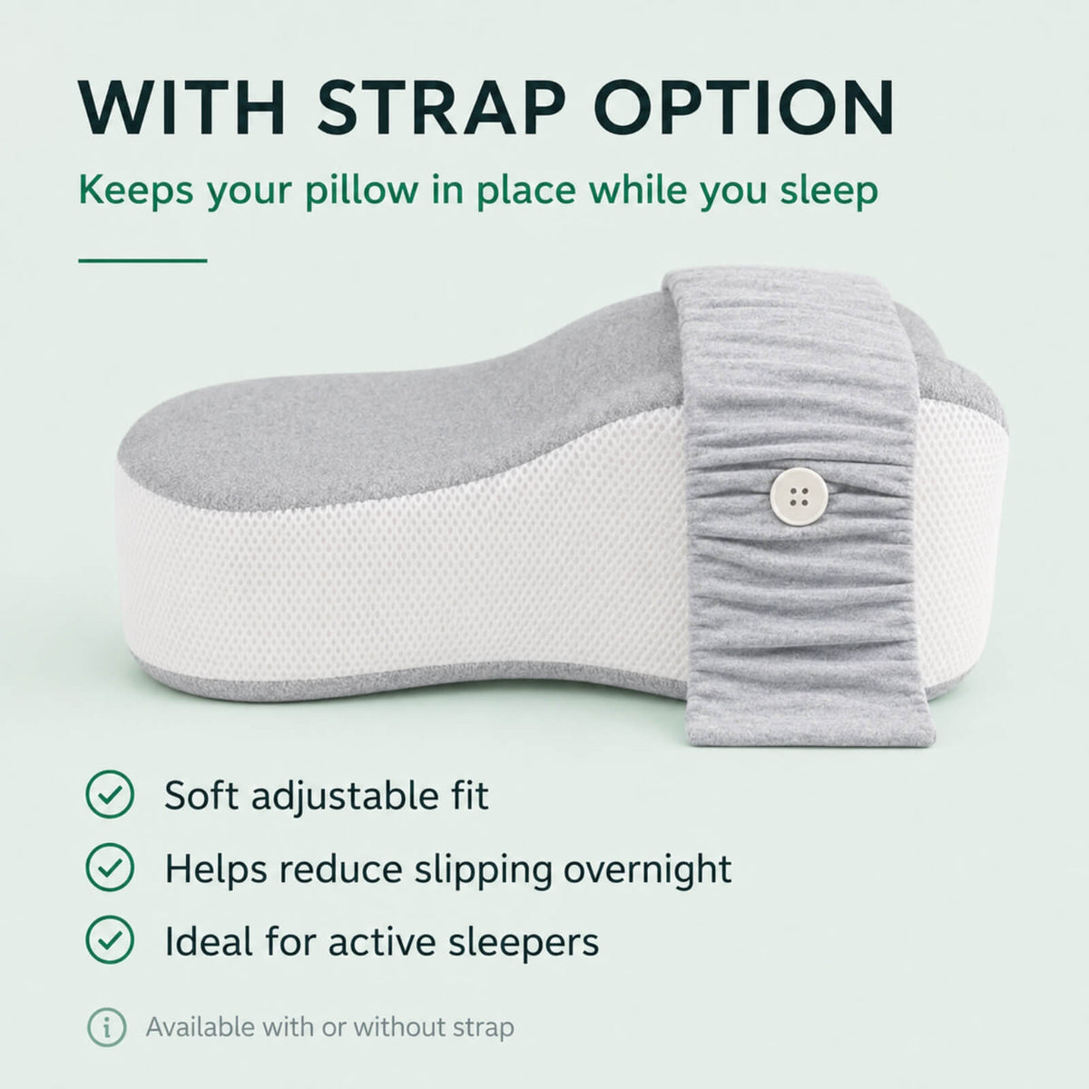 SnoozeAlign™ Knee Pillow for Side Sleepers - Comfort and Alignment Support 6