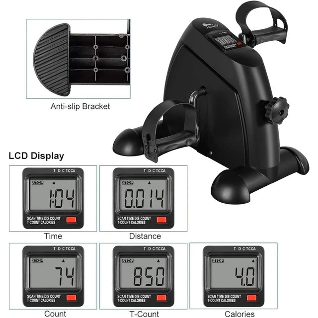 VeloFit™ Compact Stationary Bike for Home Wellness and Fitness 6