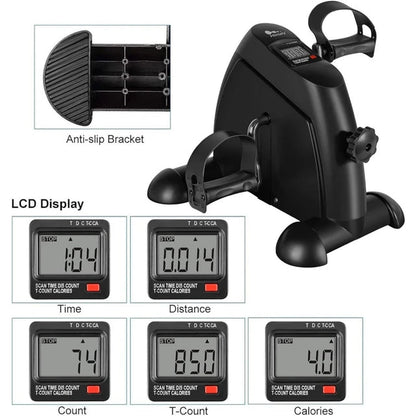 VeloFit™ Compact Stationary Bike for Home Wellness and Fitness 6