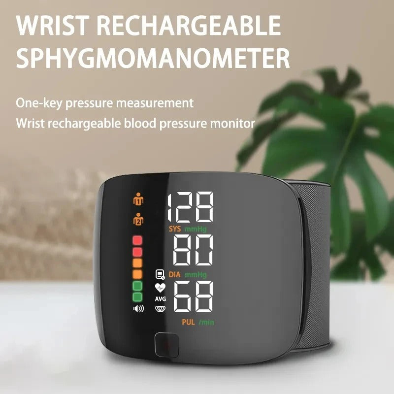 VitalCuff™ Home Blood Pressure Monitor with Voice Alerts for Easy Tracking 1