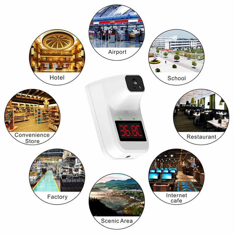 HexoThermo™ Wall-mounted Contactless Thermometer