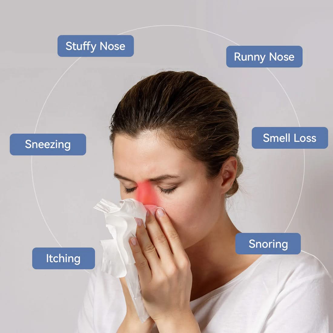 HexoRelief™ Infrared Nasal Device For Sinus and Allergy Relief
