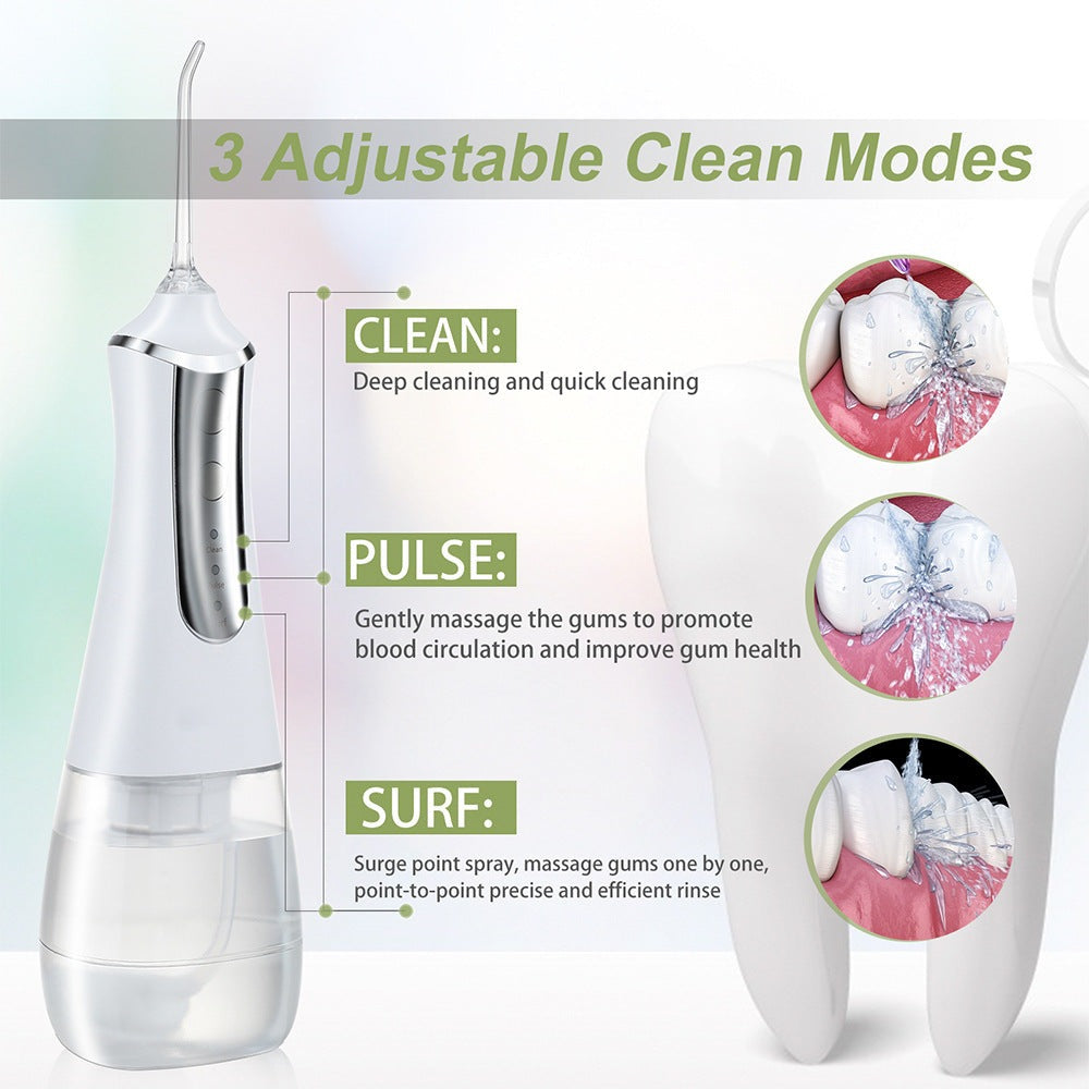 HexoTeeth™ Portable Dental Water Flosser