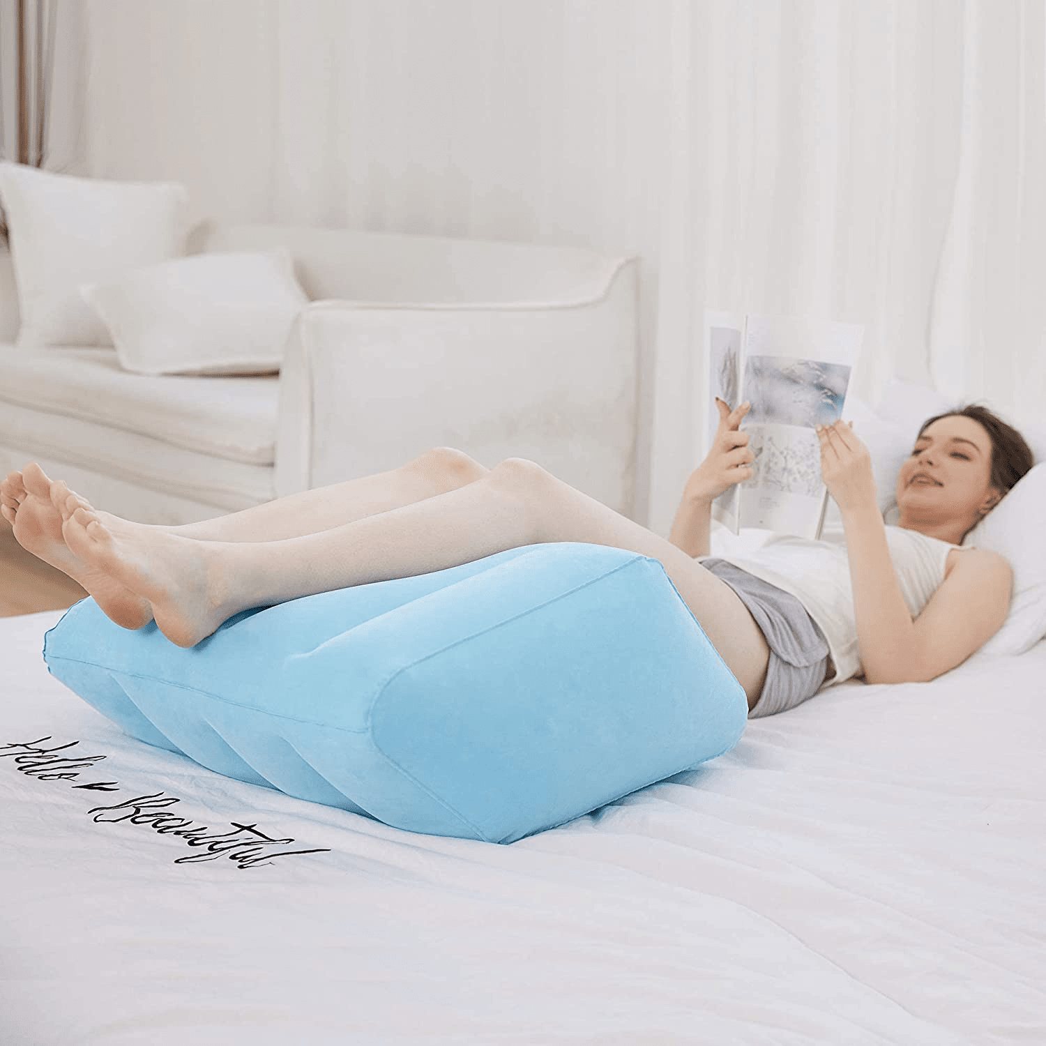 HexoRelief Leg Elevation Pillow