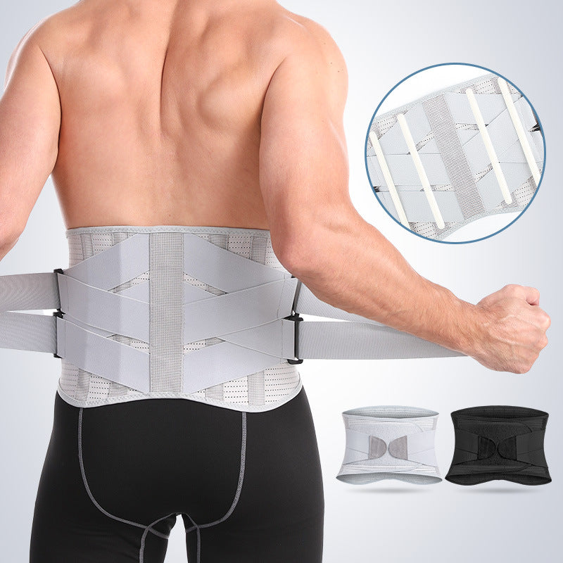 Men Women Lumbar Lower Back Support Belt Brace Waist Girdle Pain Relief  Recovery