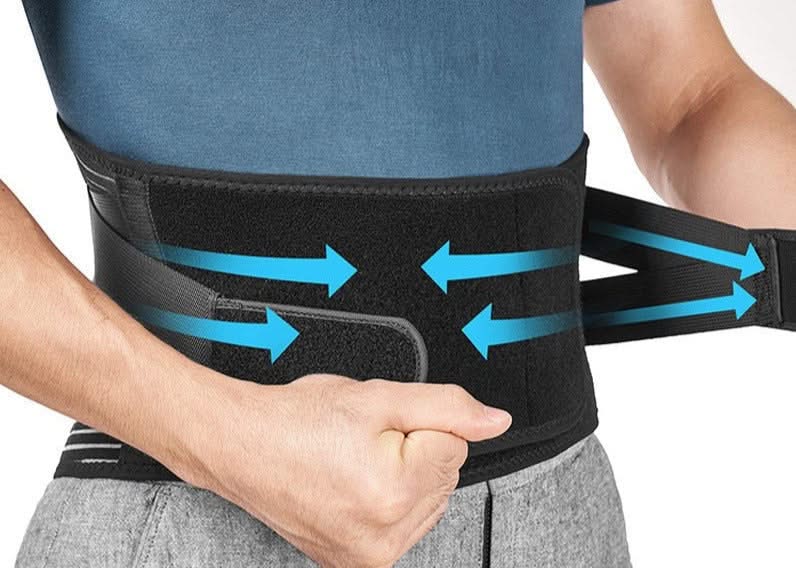 thumbnail image 2 of Bestlife LSO Spine Decompression Support Back Brace - Adjustable Lumbosacral Belt For Sciatica, Herniated Discs, Lumbar Support - TANDCF 2 of 13