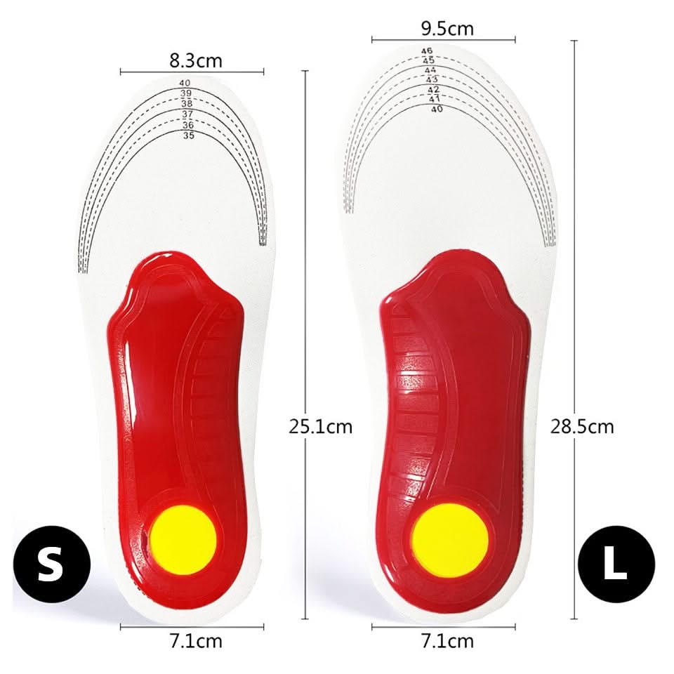 HexoSole™ Supportive Flat Foot Insoles