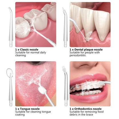 HexoTeeth™ Portable Teeth Water Flosser Device