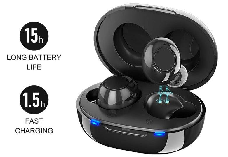 HexoSound™ Modern Design Rechargeable Hearing Aids