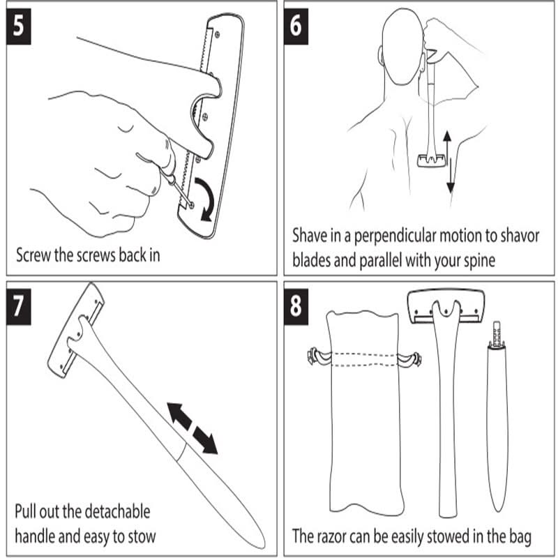 HexoBody™ Portable Back Shaver For Men