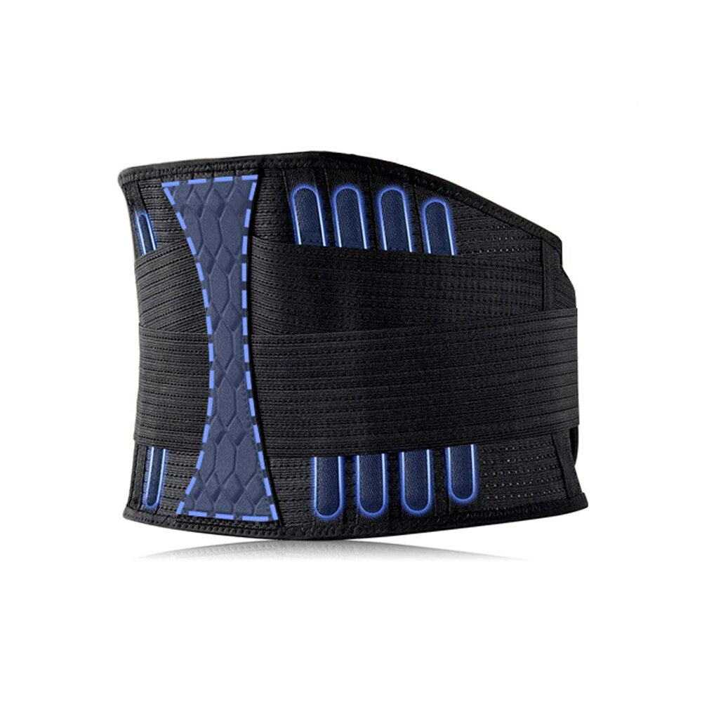 Back Support Lower Back Brace Pain Relief Lumbar Support Belt With Metal  Plate