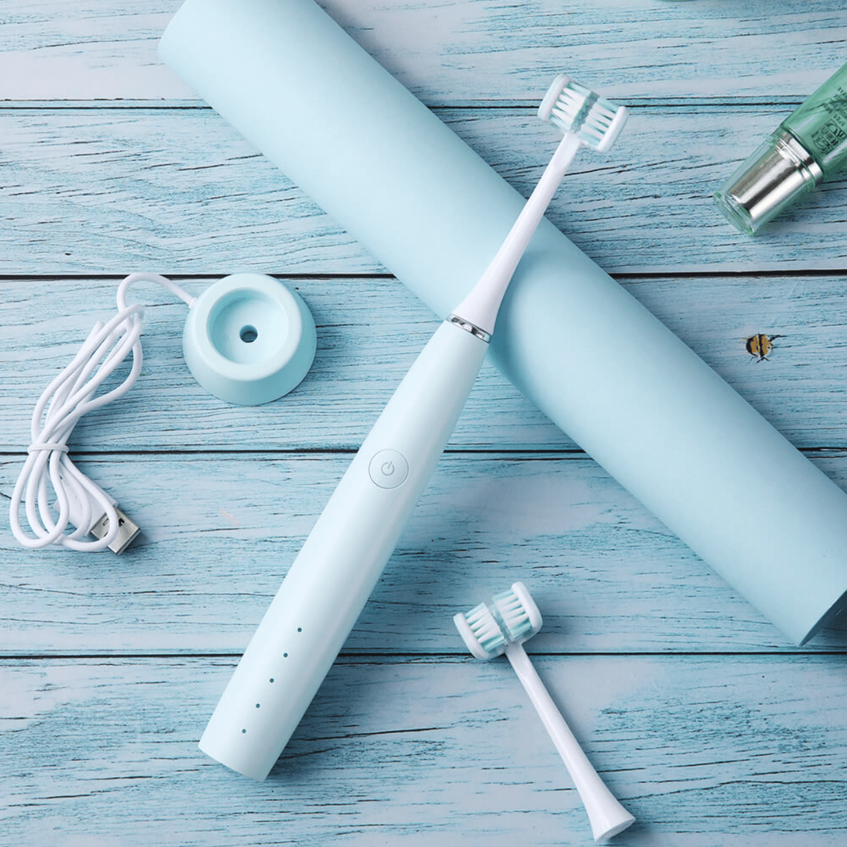 HexoBrush™ 3-Sided Ultrasonic Toothbrush